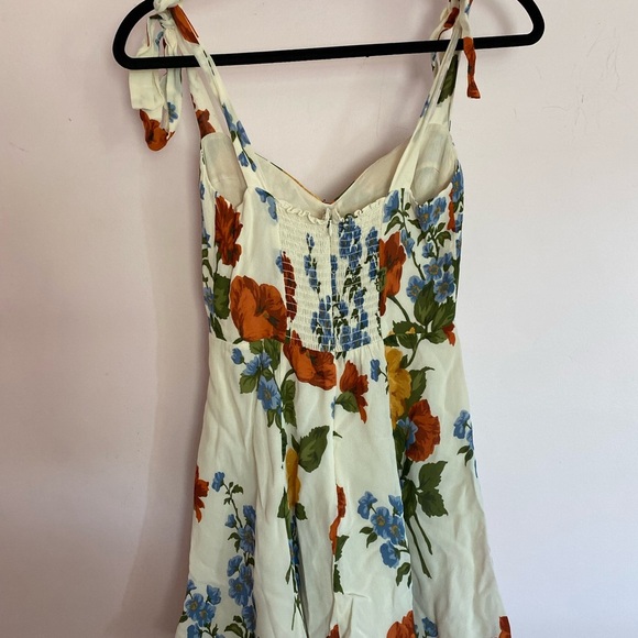 Reformation Niara floral-print crepe mini dress - Picture 3 of 4